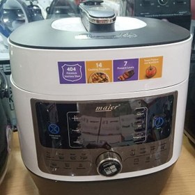 تصویر زودپز و مولتی کوکر 1000 وات مایر مدل MR-4646 Pressure cooker and multicooker 1000 watt maier model MR-4646