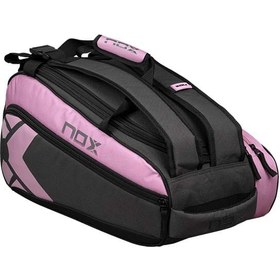 تصویر ساک پدل نوکس | Nox Street Series Grey/Pink Racket Bag 