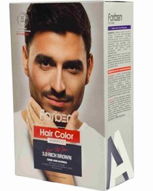 تصویر شامپو رنگ مو آقایان برند فاربن Farben شماره 3.0 Hair color