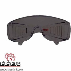 تصویر عینک ایمنی دودی رونیکس بغل کرکره ای مدل RH-9023 ا Ronix Safety Glasses RH-9023 Ronix Safety Glasses RH-9023