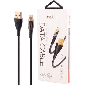 تصویر کابل آیفونی فست شارژ Yesido CA104 2.4A 1.2m Yesido CA104 2.4A 1.2m Lightning cable