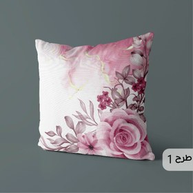 تصویر کوسن کد K412 گلدار