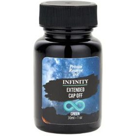 تصویر جوهر خودنویس پرایوت ریزرو سبز اینفینیتی PRIVATE RESERVE INK Infinity green (with ECO formula) extended cap off 30ml 