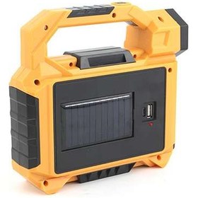 تصویر نور افکن خورشیدی مدا مدل F915-12 رنگ مهتابی 