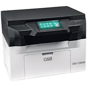 تصویر پرینتر چندکاره لیزری جی اند بی مدل 1398NW ا G-B LaserJet MFP 1398NW Laser Printer G-B LaserJet MFP 1398NW Laser Printer