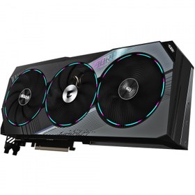 تصویر کارت گرافیک گیگابایت مدل GeForce AORUS RTX 4070 TI MASTER 12G با حافظه 12 گیگابایت GigaByte AORUS RTX 4070 TI MASTER 12G Graphics Card