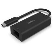 تصویر هاب USB آداپتور اترنت C تا 2.5 گیگابایتی سازگار Belkin 
