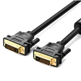 تصویر کابل DVI-D برند UGREEN طول 2 متر ا UGREEN DVI-D (24+1) Male to Male Cable UGREEN DVI-D (24+1) Male to Male Cable