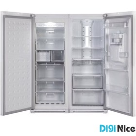 تصویر یخچال و فریزر دوقلوی هیمالیا مدل NR390ip-HFZN320 Himalia Ice Pool Silver No Frost Refrigerator With Icemaker