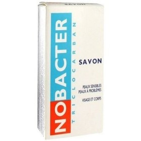 تصویر صابون ضد باکتری اوسرین مدل nobacter savon وزن 100 گرم 