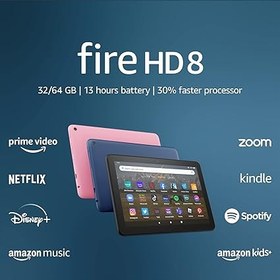 تصویر تبلت آمازون Fire HD 8 2022 | حافظه 64 رم 2 گیگابایت Amazon Fire HD 8 2022 64/2 GB