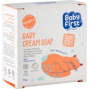 تصویر صابون بچه کرمی حجم 75 میلی لیتر سی گل 