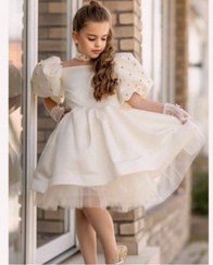 تصویر لباس مجلسی دخترانه کد ۲۰۴ 