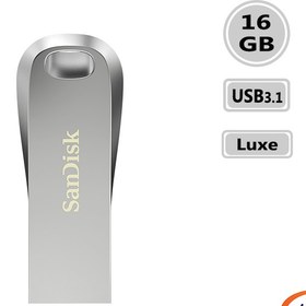 تصویر فلش مموری سن دیسک مدل Ultra Luxe با ظرفیت 16 گیگابایت Ultra Luxe 16GB USB 3.1 Flash Memory