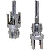 تصویر ست 2عددی حدیده وقلاویز دوطرفه سردریلی لوله PVC سایز 1.2_3.4 اینچ 