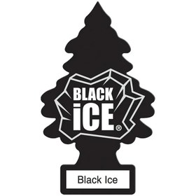 تصویر خوشبوکننده خودرو لیتل تریس مدل Trees رایحه BLACK ICE 