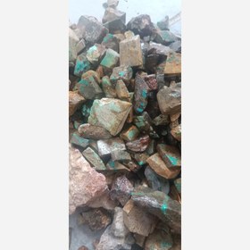 تصویر سنگ فیروزه حب شده درجه 2 کیلوی 