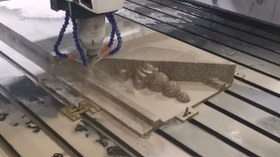تصویر دستگاه سی ان سی سنگ مدل مرمر " میز کوچک " ا granit model stone CNC machine granit model stone CNC machine