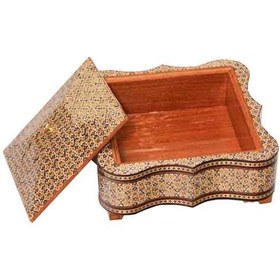 تصویر جاشکلاتی خاتم کاری 