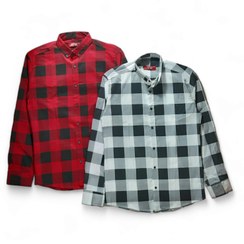 تصویر پیراهن چهارخونه کتان مردانه اصل ترک برند Pachoz (سایز M,L) - سفید / سایز M 