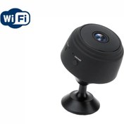 تصویر دوربین مداربسته وایفای بیسیم کوچک مگنتی SQT V380 Mgnt WiFi cam 