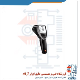 تصویر ترمومتر لیزری 1500 درجه و ترموکوپلی 1000 درجه TESTO 835-T2 Infrared Thermometer 05608352 TESTO 835-T2