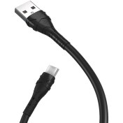 تصویر کابل تبدیل USB به microUSB سیبراتون مدل S207A طول 1.1 متر 