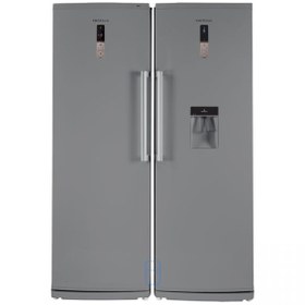 تصویر کالا يخچال-فريزر-دوقلو-15-فوت-نانو-پلاس-امرسان-تیتانیوم 15-foot twin refrigerator-freezer Emersun Nano Plus