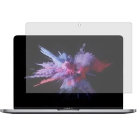 تصویر گلس لپ تاپ اپل Macbook Pro 2016 13 in مدل هیدروژلی شفاف برند هوکو کد XL 