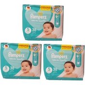 تصویر پوشک پمپرز مدل baby dry سایز 5 مجموعه 3 عددی 