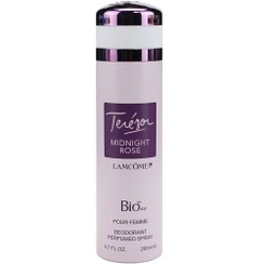 تصویر اسپری بدن زنانه Tereza Midnight Rose حجم 200 میلی لیتر بیو استار Bio Star Tereza Midnight Rose Deodorant Spray For Women 200ml