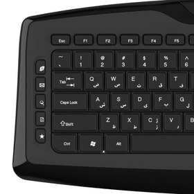 تصویر کیبورد سیم دار کینگ استار مدل KINGSTAR KB83 KingStar KB83 Keyboard