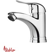 تصویر شیر روشویی قهرمان مدل دنیز رنگ کروم 