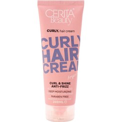 تصویر کرم مناسب موهای فر سریتا بیوتی 200 میلی لیتر Cerita Curly Hair Cream 200 ml