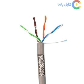 تصویر کابل شبکه cat6 sftp cu برند بلدن (یک متری) 