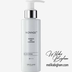 تصویر ژل کلینزر نویج پلاس جوانساز ضدچروک قوی برای انواع پوست ۱۵۰میل Refresh Gel Cleanser