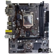 تصویر مادربرد ازراک INTEL سوکت 1150 مدل ASROCK H81M-HDS DDR3 استوک 