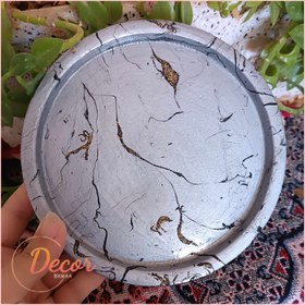 تصویر سینی دایره ای کوچک (سنگ مصنوعی) 