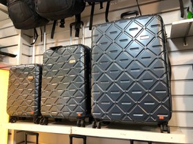 تصویر مجموعه سه عددی چمدان امیننت مدل C0400 - ابی و طوس EMINENT LUGGAGE