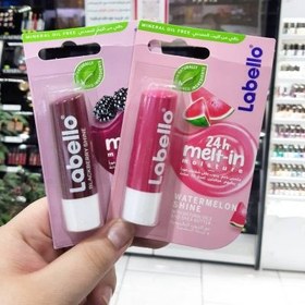 تصویر بالم لب هندوانه لابلو مدل Watermelon Shine Labello Watermelon Shine Lip Care