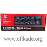 تصویر کیبورد کس پی مدل8605 ا XP-8605 Standard Wired Keyboard XP-8605 Standard Wired Keyboard