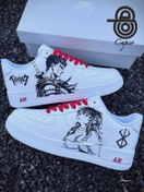 تصویر کتانی نایکی ایرفورس طرح انیمه برزرک 