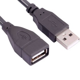 تصویر کابل افزایش USB کی نت 1.5 متر USB2.0 KNET USB 2.0 1.5M EXTENSION CABLE