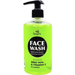 تصویر ژل شستشوی سوپکس صورت آلوورا (مناسب پوست چرب) Facewash soapex