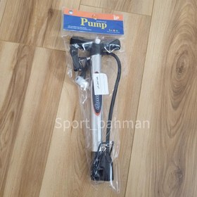 تصویر تلمبه باد استیل پایی 