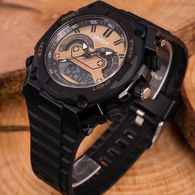 تصویر ساعت مچی یونیک مدل UNIQUE 2637 مشکی 