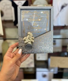 تصویر کارت عروسی لوکس 