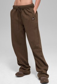 تصویر Pinstripe Straight Leg Sweatpant 