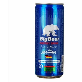 تصویر نوشابه انرژی زا بیگ بیر حجم 250 میلی لیتر Big Bear Energy Drink 250 ml