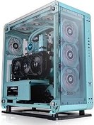 تصویر Thermaltake Core P6 TG Turquoise Mid Tower ATX PC Case 3 x Hardened 4 mm Panel Side Wall Mount Figuroise, CA-1V2-00MBWN-00 - ارسال 15 الی 20 روز کاری 